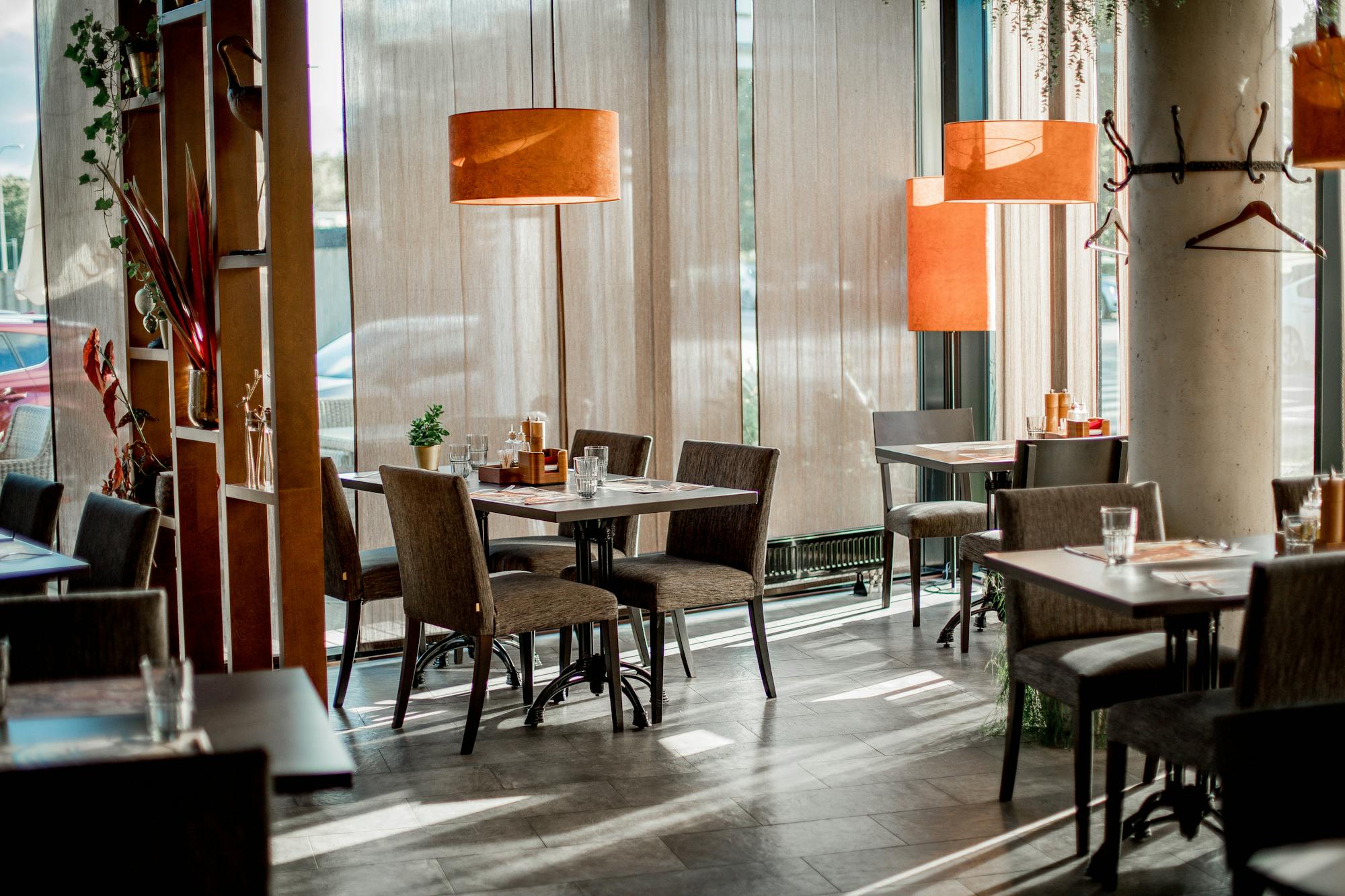 Gastronomie-Konzept — Restaurant-Interieur