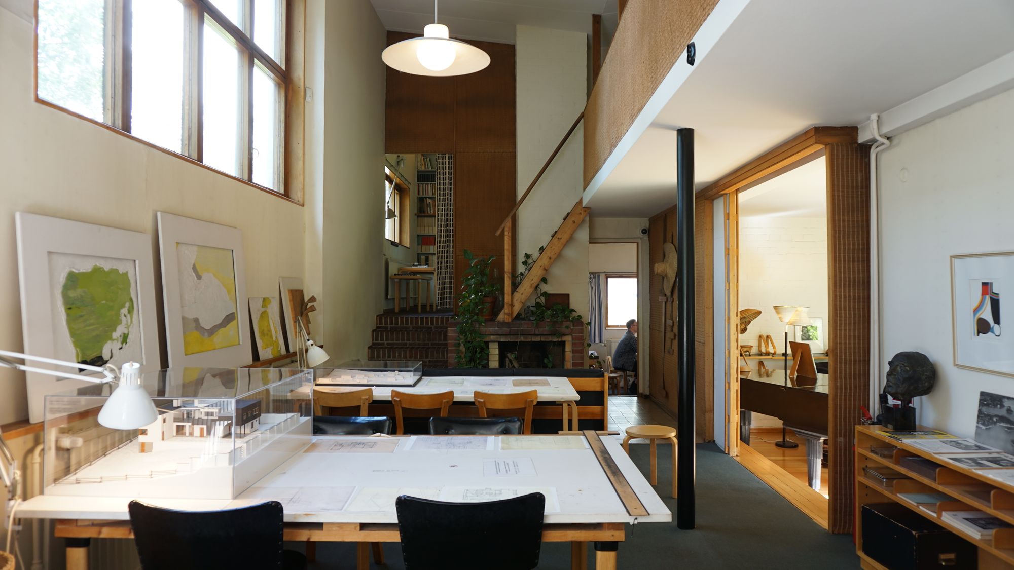 Design-Studio mit natürlichem Licht